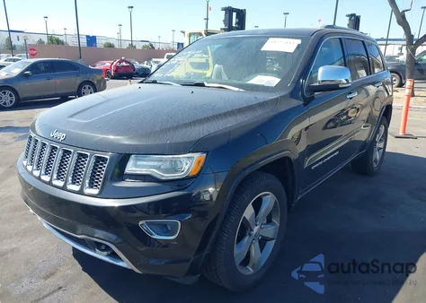 2015 Jeep Grand Cherokee Overland из США, поврежденный, VIN 1C4RJECG6FC755168